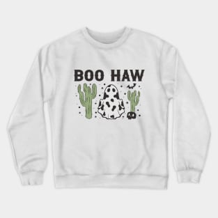 Boo Haw black Crewneck Sweatshirt